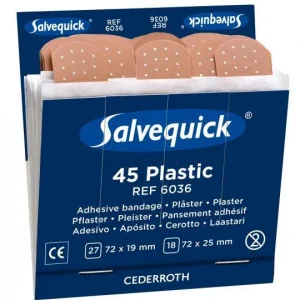 SALVEQUICK PLATIKKPLASTER 6X45