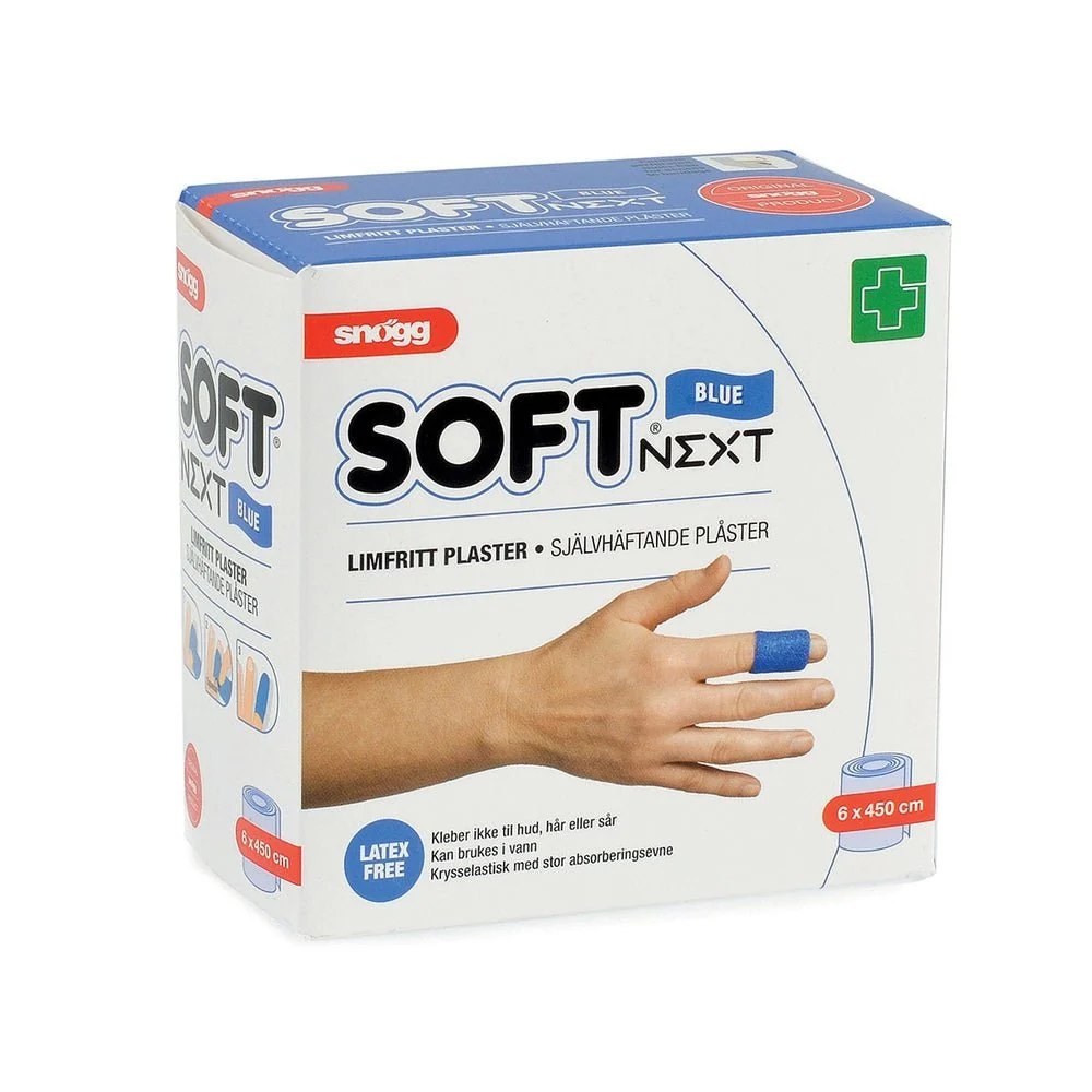SOFT NEXT 5CMX44M BLÅ - FØRSTEHJELP