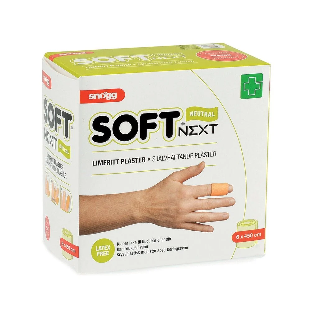 SOFT NEXT 6CM X 4,5M - FØRSTEHJELP