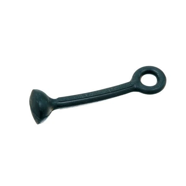 Hettestropper, 10 stk, 19,0 mm, Sort, Gummi