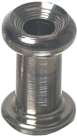 Panserknapp krom 16,5 mm, 10 stk