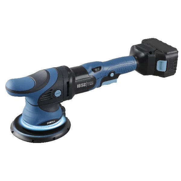 1852, Orbital Polermaskin, 20V/4Amp, 2 kg, Oscillerende rotasjon, 15 mm, 2000-4800 omdreininger