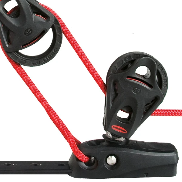 Ronstan, Genoa vogn m/Orbit blokk, serie 40, 325 kg, 102 mm