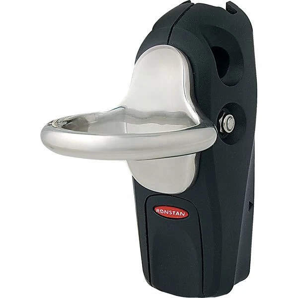 Ronstan, Spiler slide m/stopp 25 mm T-skinne, Ø 35 mm