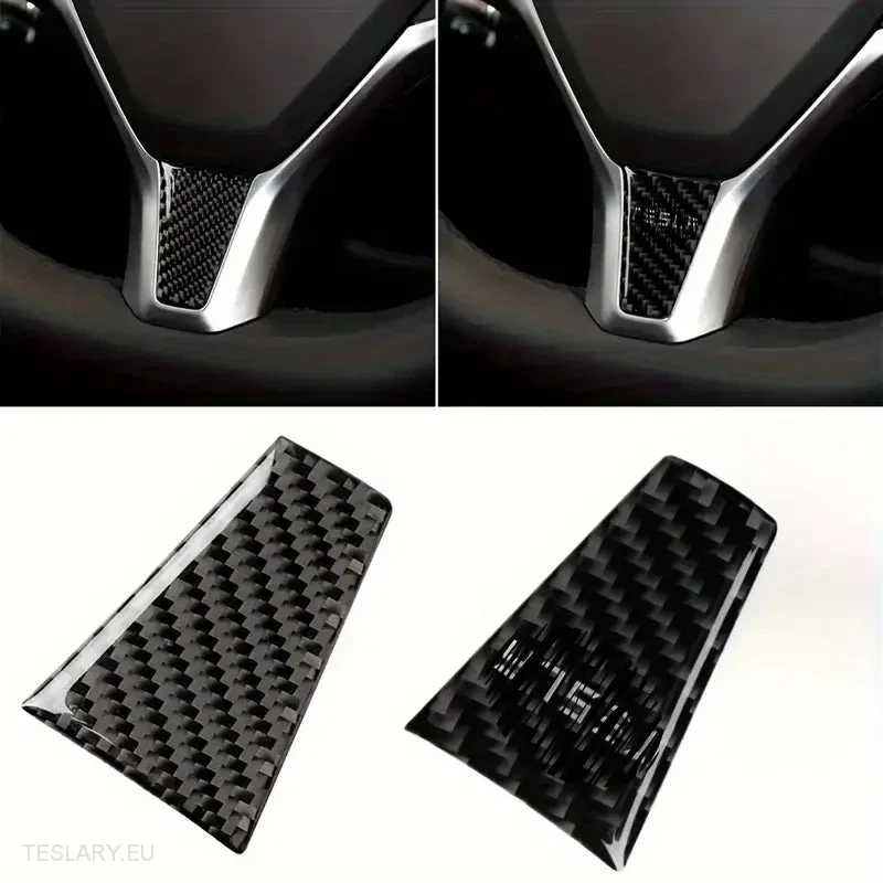 Tesla S/X karbonfiberrattdekor