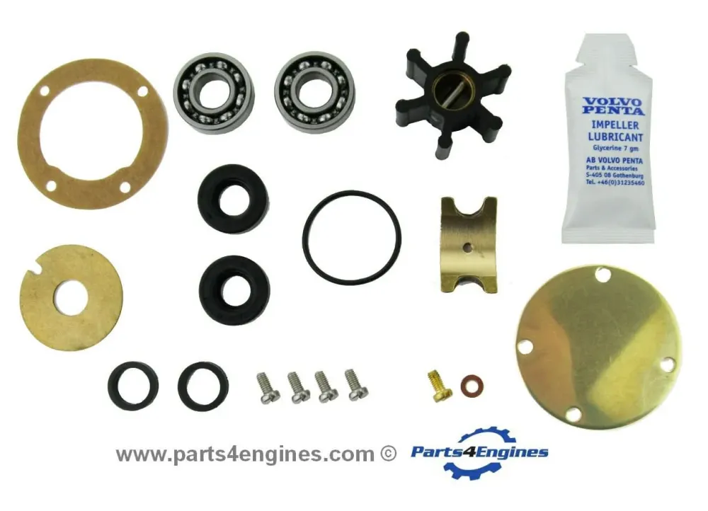 Volvo Penta MD17C Raw Water Pump Rebuild Kit