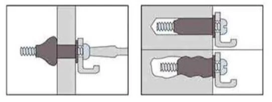Rawlplug, Rawlnut M8/30, 50 stk, Rustfri og vanntett feste