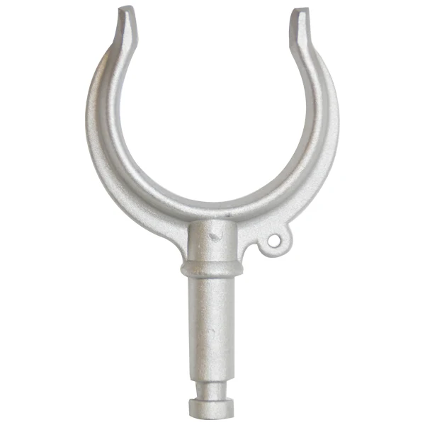 Gaffel aluminium med pinnelås, 2 1/4" / 51 mm - 1 stk.