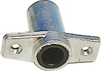 Holder nedfelling, alu, lukket bunn, hullavstand 58 mm