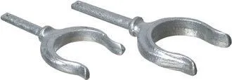 Radgaffel galvanisert, 2 1/4", L-stav: 90 mm, Ø-stav: 14 mm - 1 stk.