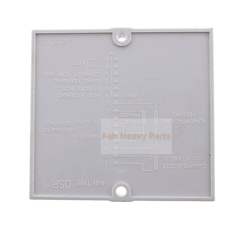 Automatisk spenningsregulator AVR DSR Mecc Alte Generator
