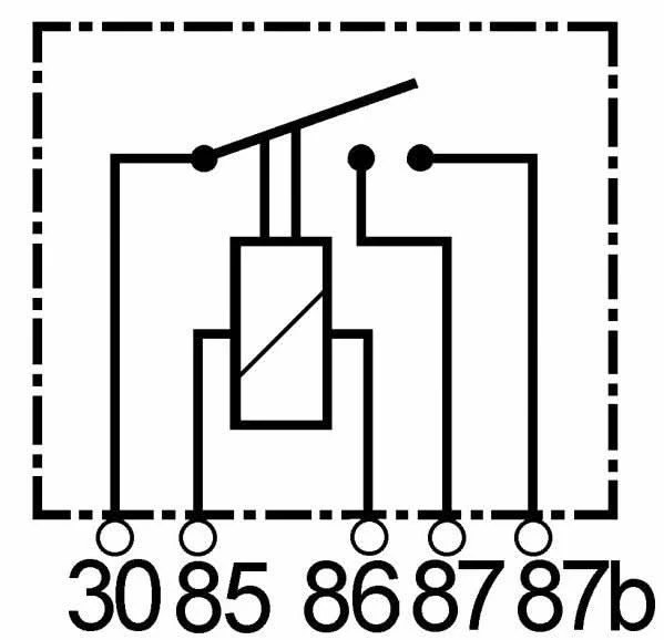 Volvo Penta D2-55 Relay - equivalent to 873765