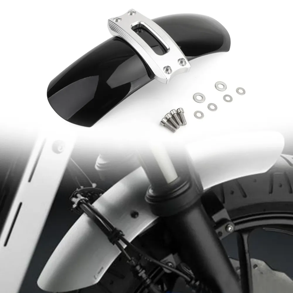 2016-2019 BMW R Nine T Scrambler Front Fender Mudguard Silver