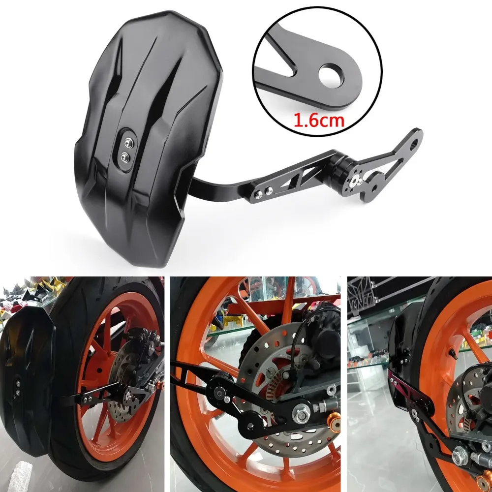 Universal motorsykkel bakfender mudguard honda yamaha suzuki ducati aprilia generisk