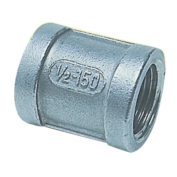 1852, Muffe ind. gjenger AISI 316 stål, 3/8"