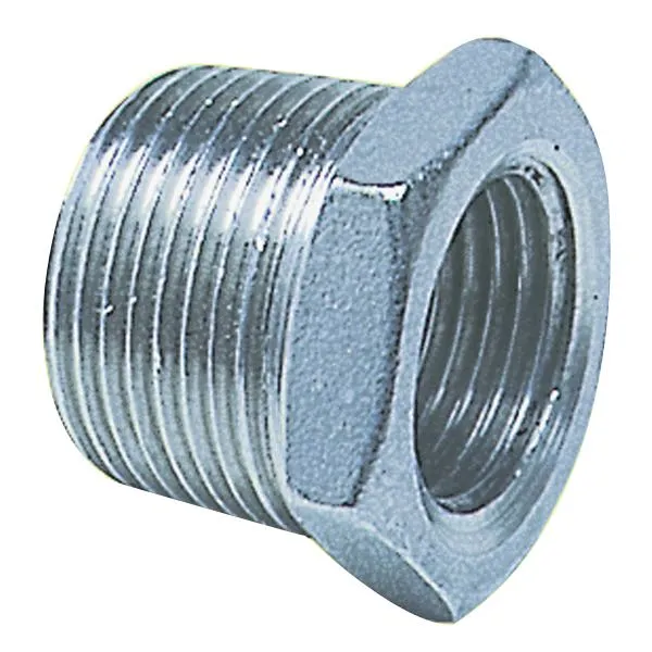 1852, nippelhylse RF stål, 3/8 - 1/4" AISI 316