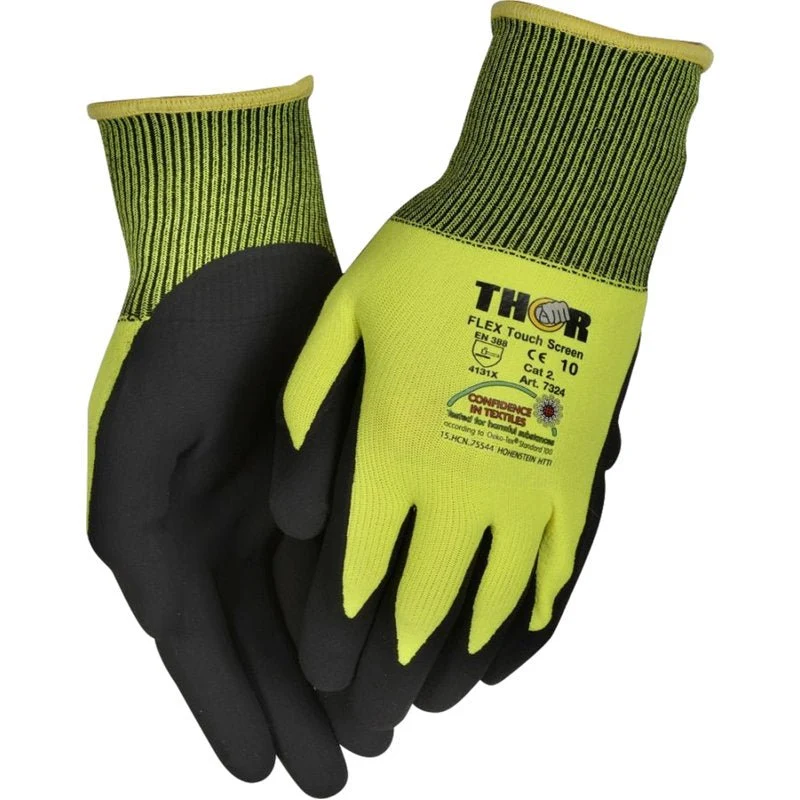 Thor Flex berøringsskjerm Fluorescent Yellow 10
