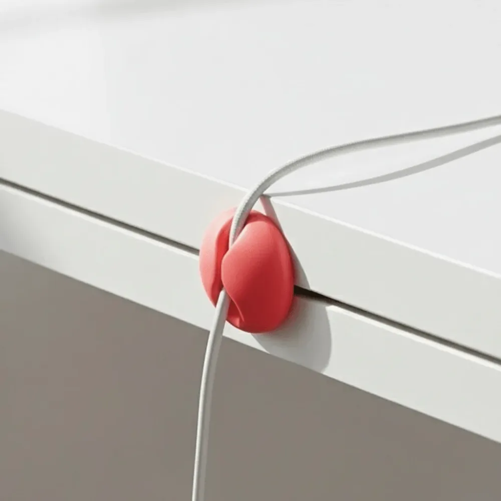 Ledningsholder rosa