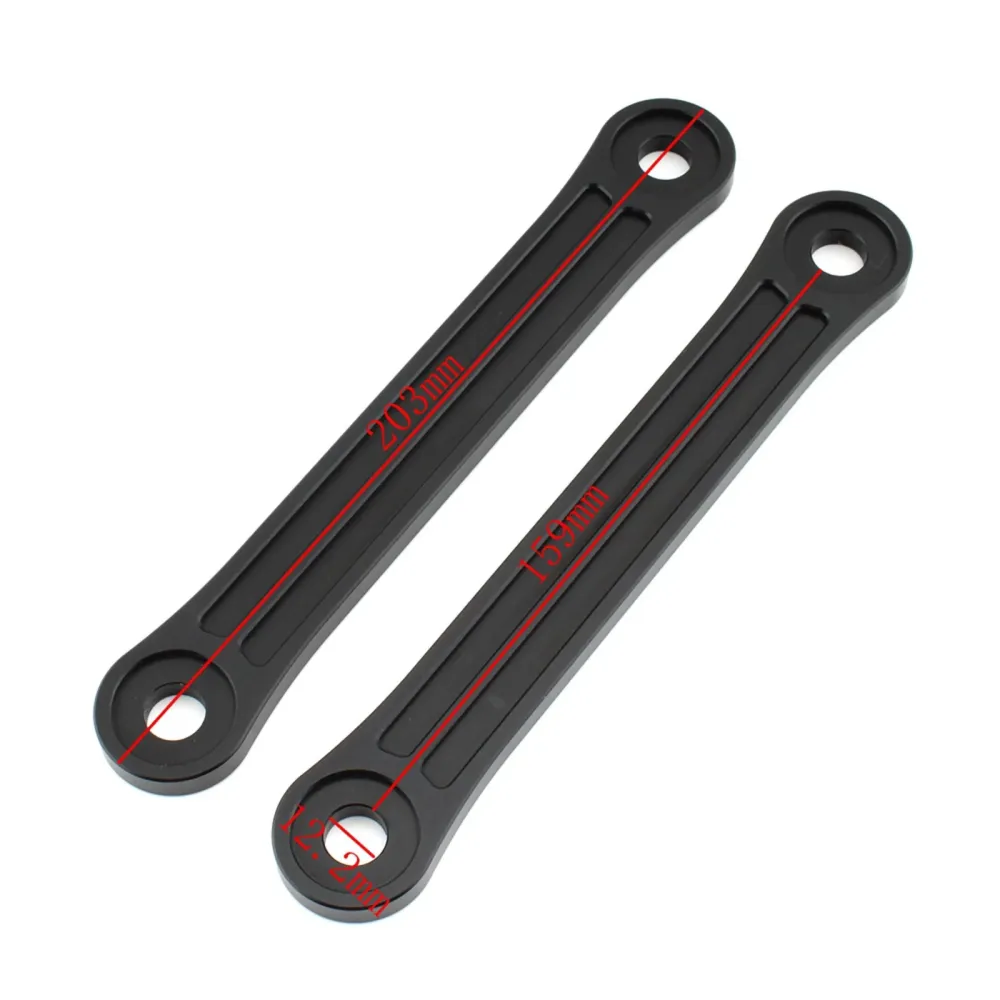 Tiger 800 XC XCA alle år 20mm CNC aluminium senking Link Kit