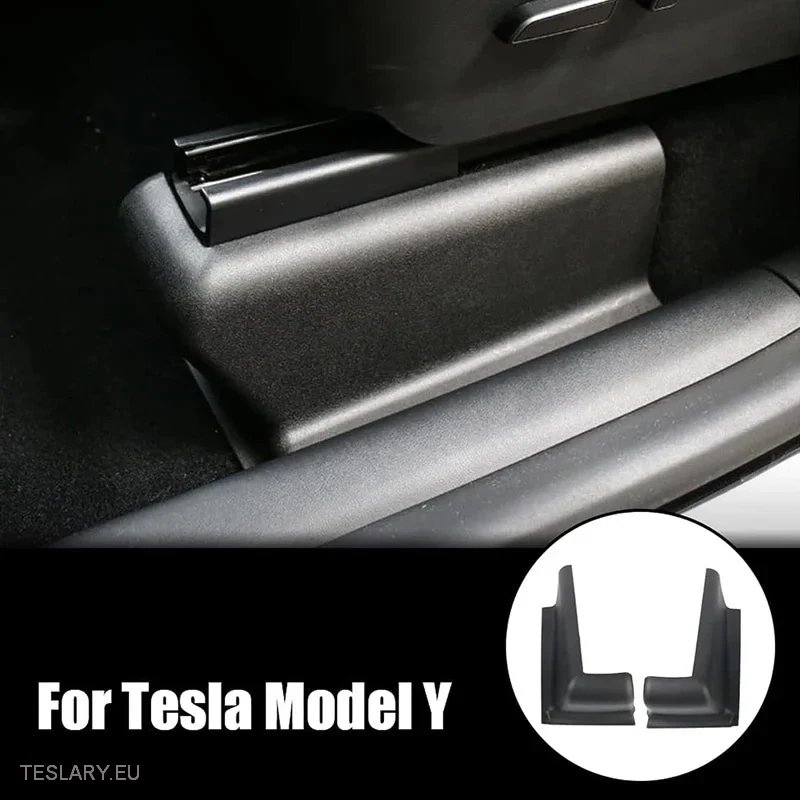 Tesla Model y Forsetet Rails Kick Protectors Driver and Passenger Sides