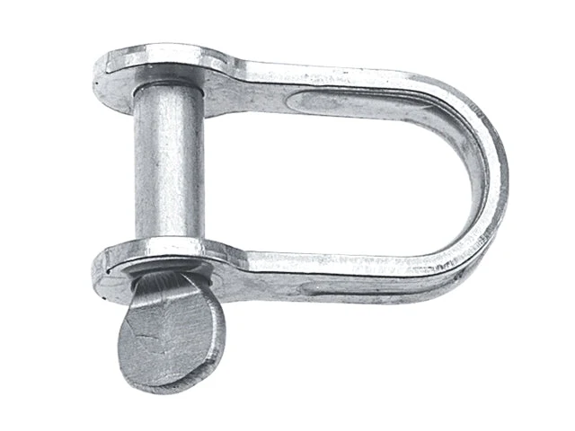 Talamex, D-sjakkel flat 5 mm 21 mm, 600 daN (PCK10)