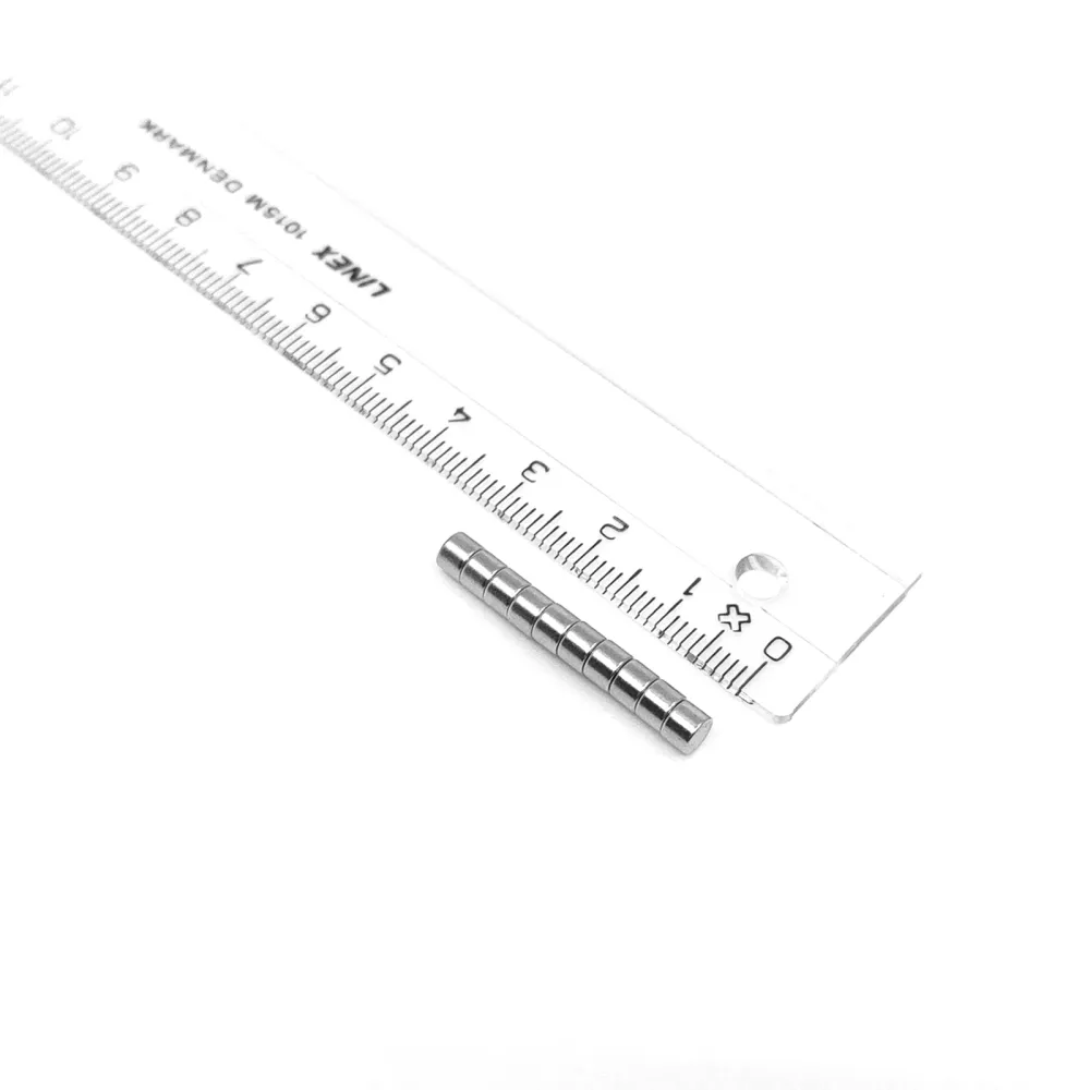 Supermagnet, Skive 4x3 mm (neodymium)