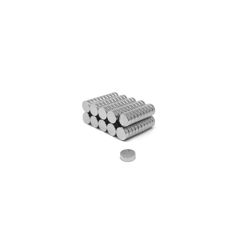 Hobbymagneter 6x2 mm (100-pakk)