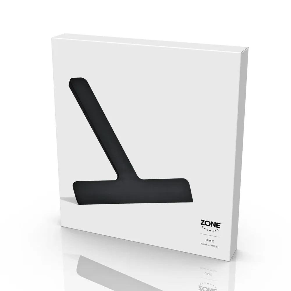 Sett med vindusnal og holder Ume sort 22 cm, 2 deler