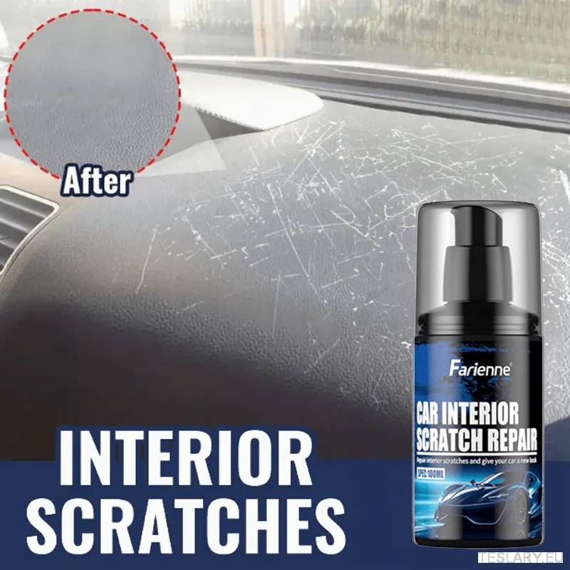 Tesla & Other EVS Interior Scratch Repair Kit - Dashboard & Plastic Repair Solution Enhanced Shine, Minor Scratch Remover,...
