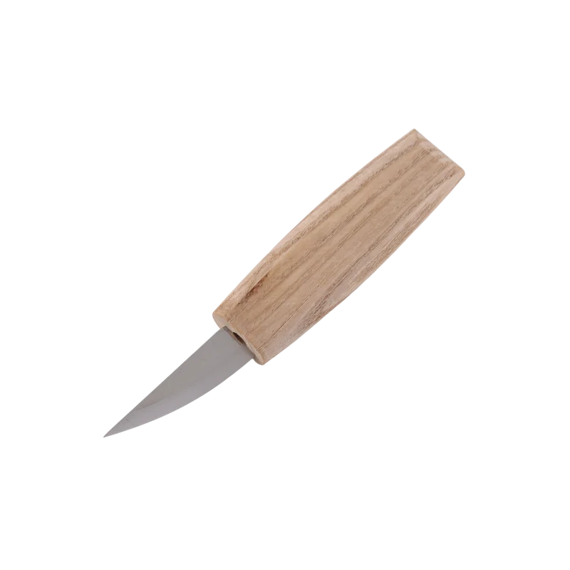Snittekniv med skaft i asketre - 60 mm