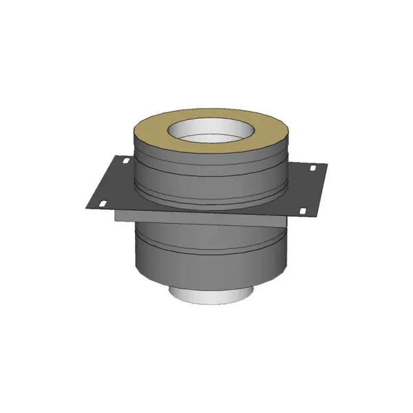 Forankringsplate til veggkonsoll. ( 90 grader bend M7B) Modulex 150