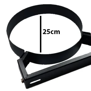 Modulex Veggfeste stålpiper Øinv25cm
