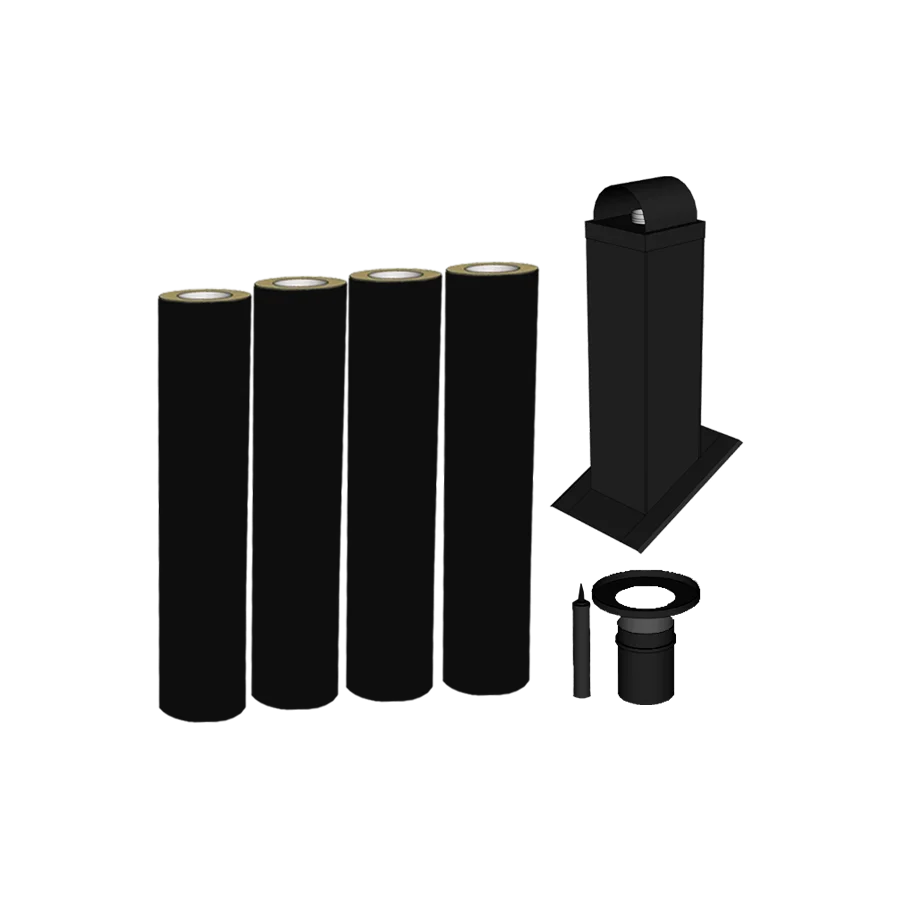 Smartmodul Pipepakke inntil 4,68meter stålpipe Ø130 Modulex
