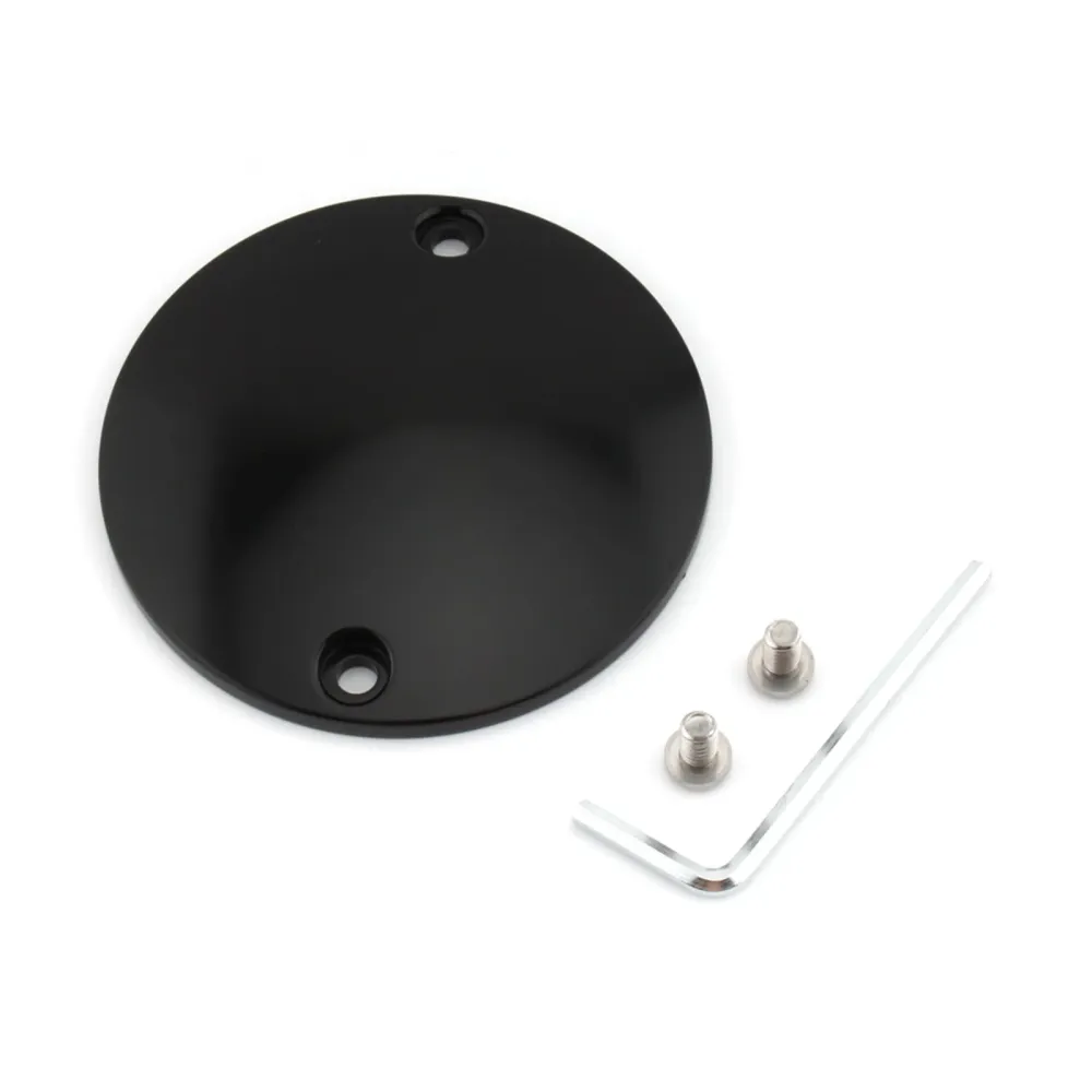 Domed Point Timing Ignition Timer Cover XL 883 1200 Glide Dyna FXST krom generisk