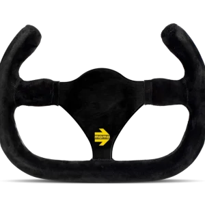 Momo MOD27/C Steering Wheel 270 mm - Black Suede/Black Spokes