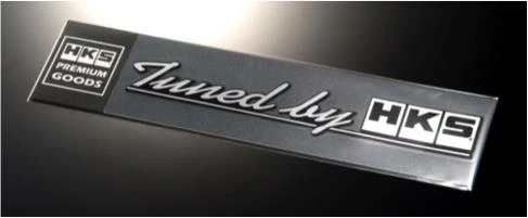 HKS HKS STICKER tuned BLACK