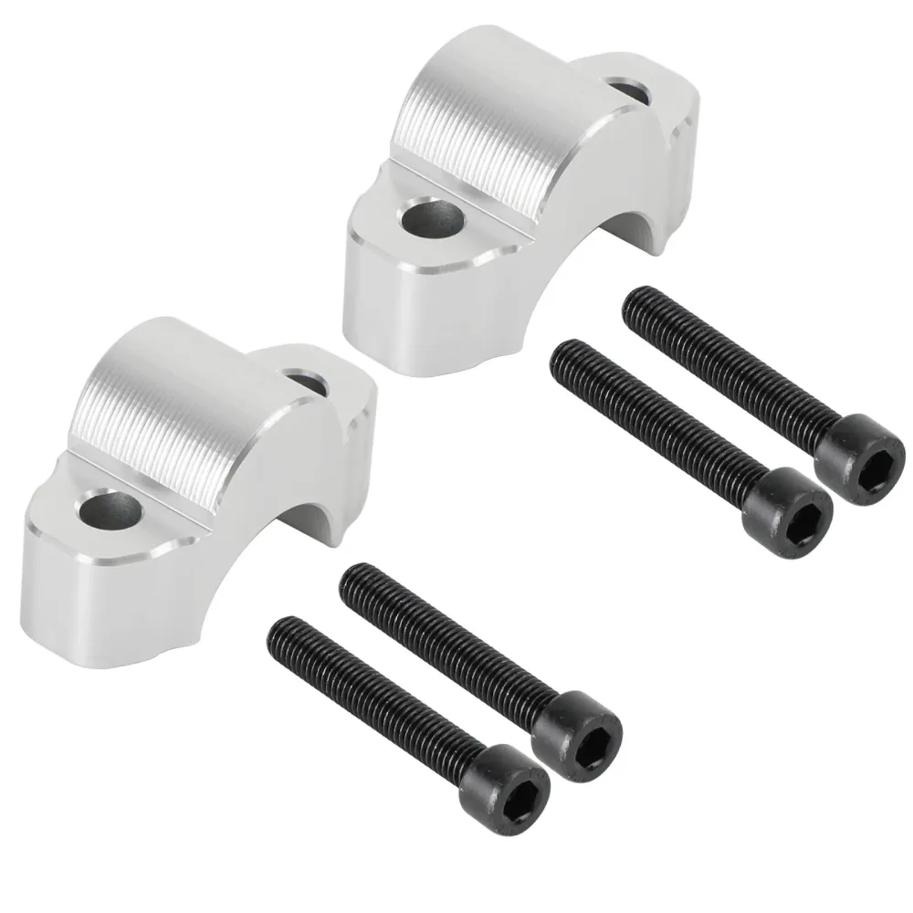 2019 2020 2021 2022 Yamaha Tenere 700 Håndtakstang Klem Rise Up Riser Silver