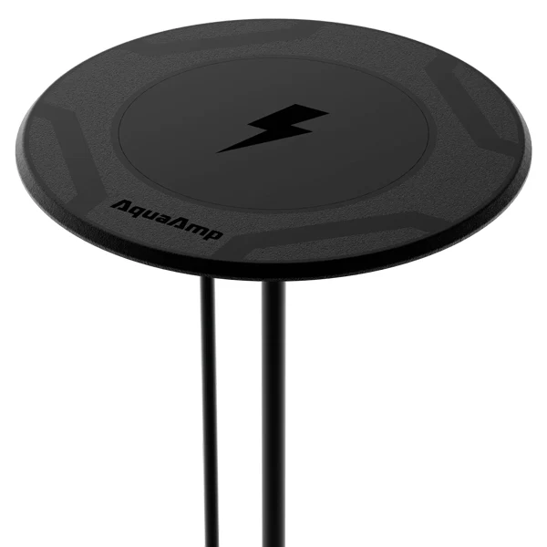 AquaAmp 100 rund trådløs lader 12V 25W Qi2