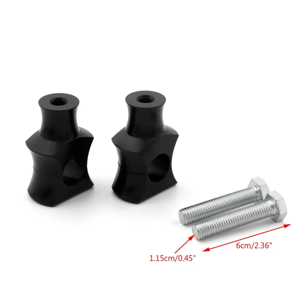 Universal 7/8 22mm bar clamp stigerør taper styresykkel ATV Quad Generic