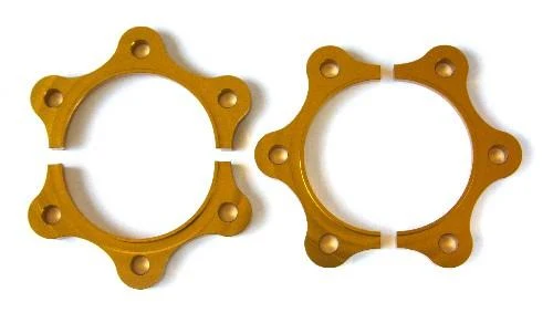 BLOX Honda S2000 Racing Half Shaft Spacers-Silver (Recommended vehicles lowered 1.25in or more)