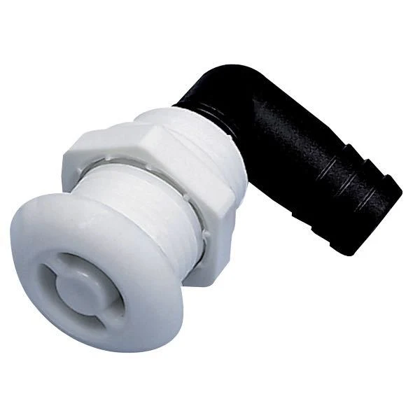 Nuova Rade, Tankventil plast, Vinklet, 16 mm Slangekobling