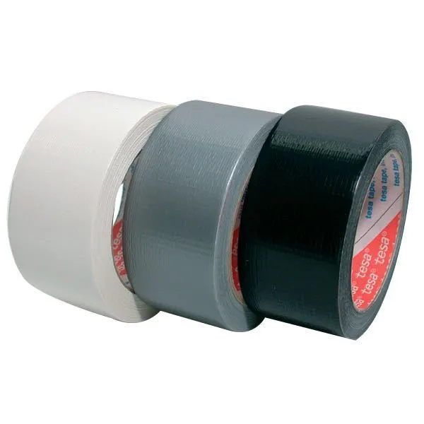 Tesa, Canvas tape Extra Power 48mm, Hvit, 25m