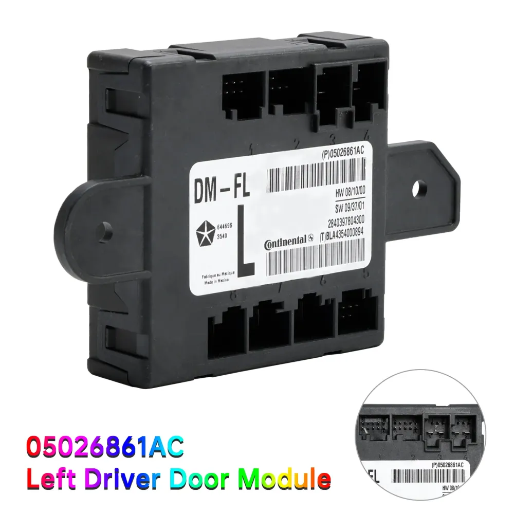 2007-2020 Dodge Chrysler foran venstre førerdørmodul 05026861ac