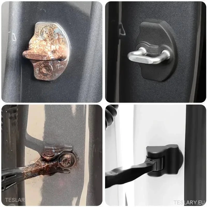 Tesla Model 3 Lock Protective Covers Doors