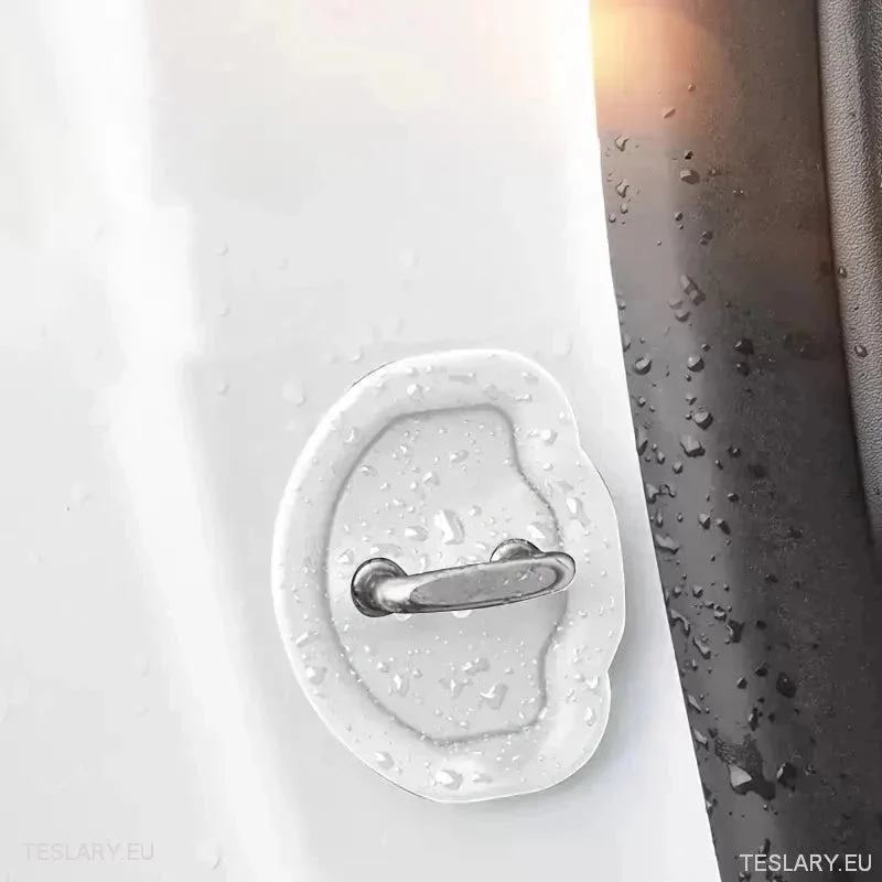 Tesla 3/Y Silicon Door Protectors (White)