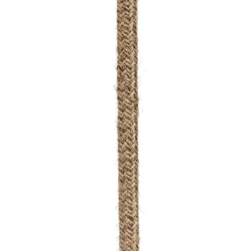 Tekstilkabel Mørk Jute