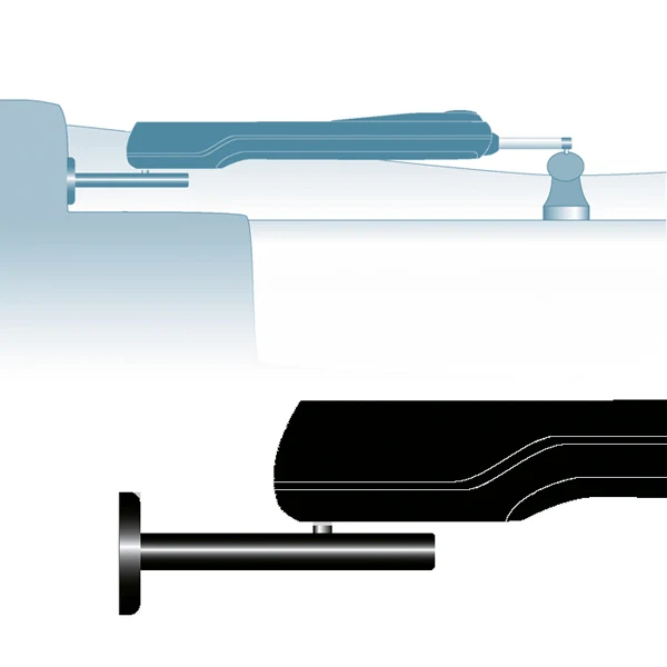 Simrad, Justerbart sidefeste rorkultpilot, 135-240mm