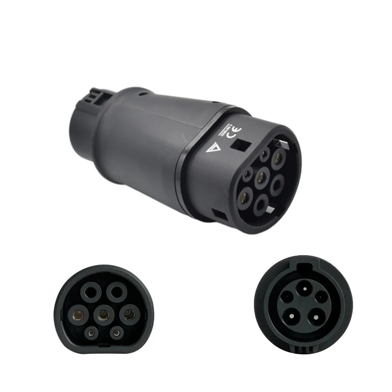 Type 1 til Type 2 EV laderadapter, omformer Type 1 EV lader å lade Type2 bil