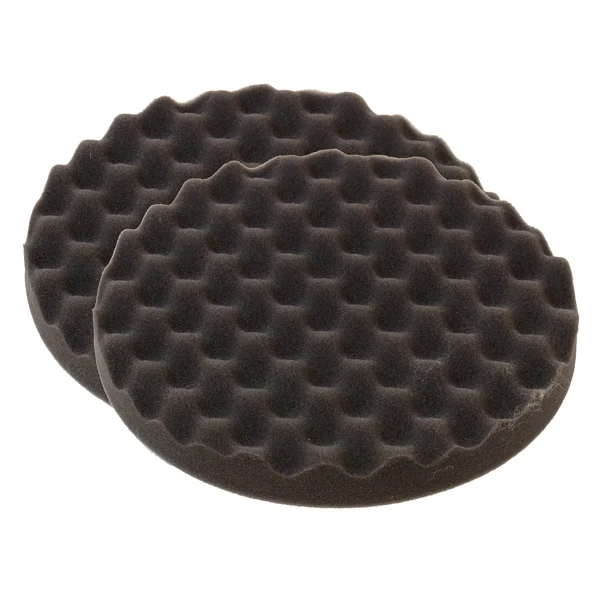 1852 Voksvaffel rundell Ø150mm, sort 2-pak
