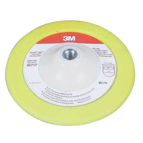 3M, Bakplate med Hookit, Ø175mm